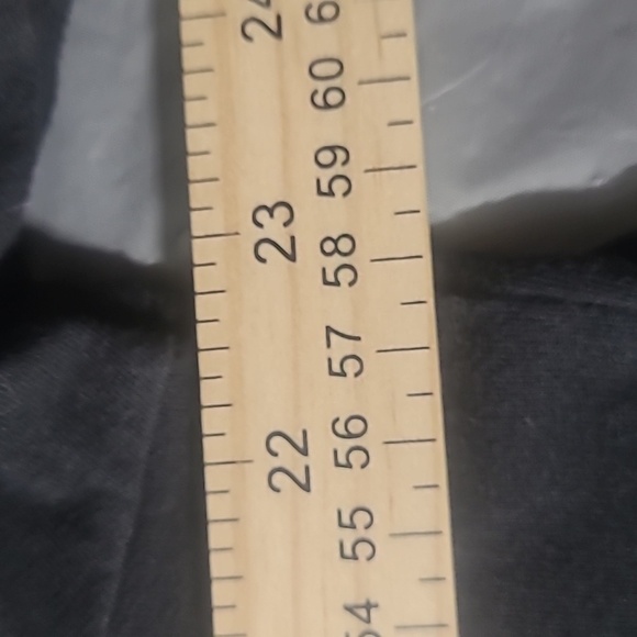 Short Sleeve T-shirt Black Qtr Button V Neck Striped Trim - Picture 7 of 8